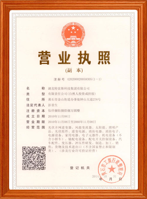 Business license